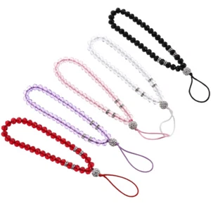 5 Pcs Lanyards for Mobile Phones Decorative Cute Beads Strap Straps - Zdjęcie 1 z 12