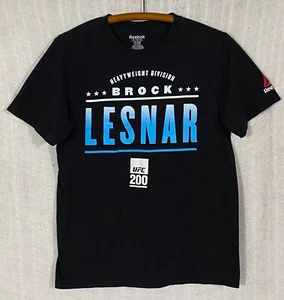 Brock Lesnar Men's Medium UFC 200 Heavyweight Division Reebok Black S/S T-Shirt - Picture 1 of 3