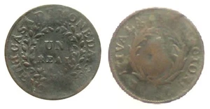 Argentina - Un Real 1840 " Casa de Moneda Buenos Aires " qBB - Picture 1 of 1