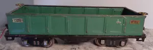 1927-39 VINTAGE PREWAR LIONEL STANDARD GAUGE #512 GREEN GONDOLA - Picture 1 of 7