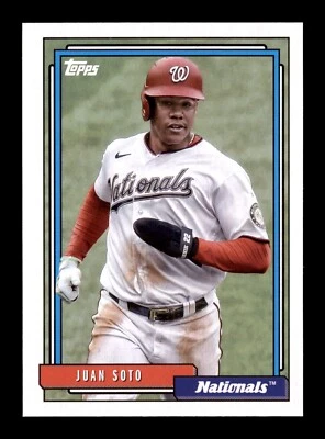 2021 Topps Update #T92-49 Juan Soto Washington Nationals Baseball Card - Image 1 of 2