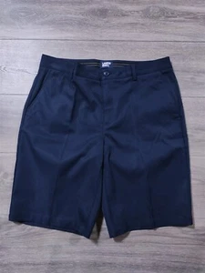 Lands End Shorts Adult Size 12 Blue Active Chino Shorts Uniform Bottoms Womens - Picture 1 of 8