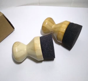 DEBETOOL 2 Confezioni Tagliere Olio Cera Applicatore per Oli Alimentari Grado Bambù - Foto 1 di 8