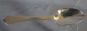 WILLIAM III TREFID RATTAIL STERLING SERVING DESSERT SPOON GEORGE COX 1698 - Picture 1 of 15