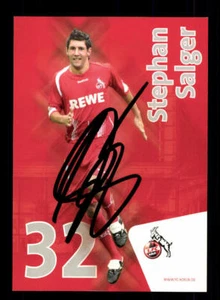 Tarjeta de autógrafo Stephan Salger 1 FC Colonia 2009-10 original firmada + A 171851 - Imagen 1 de 2