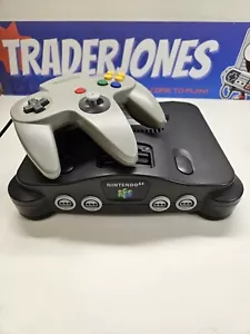 Nintendo 64 Console W/ Controller Jumper Pack & Cords - Picture 1 of 10