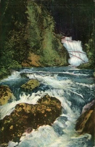 Kanada Sault Ste. Marie, On Crystal Falls und Stromschnellen Ontario Postkarte - Bild 1 von 2