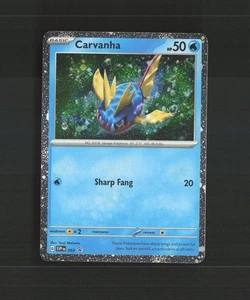 Carvanha SVP 093 Scarlet & Violet Black Star Promo Holo Pokemon Card NM - Picture 1 of 10