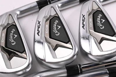 Callaway Apex DCB Irons / 5-PW / Stiff Flex Rifle Tour Flighted 105 Shafts - Image 1 of 4