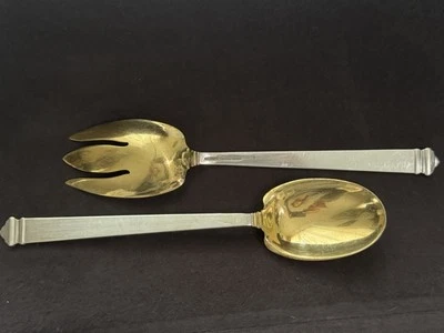 Colheres de servir Tiffany Hampton em ouro/prata esterlina - Imagem 1 de 4