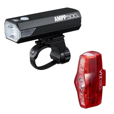 CatEye AMPP 500S / VIZ 150 Bike Light Set - Image 1 of 4