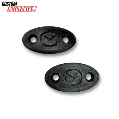 Placas de eliminación de visera Mazda Miata NA NB | 1990-2005 | Clips de eliminación de parasol Foto 1 de 4