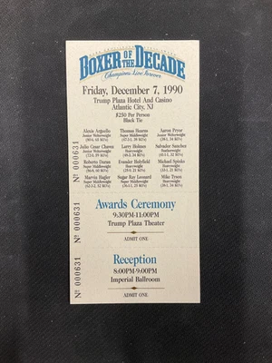 Boxeador de la Década 1990 en Trump Plaza - Boleto de evento ($250 evento de corbata negra) Foto 1 de 2