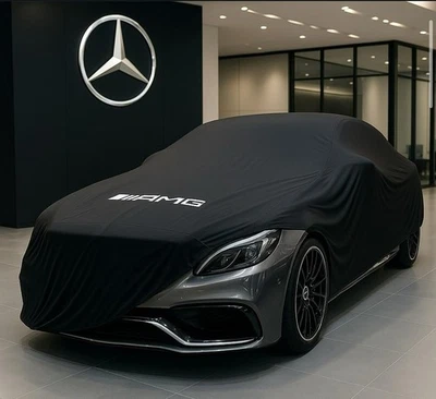 Indoor Car Cover for Mercedes Benz C Class Soft Dust Protection Custom Fit - Image 1 of 4