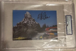 Foto monorriel autógrafo de Bob Gurr PSA - Imagen 1 de 3