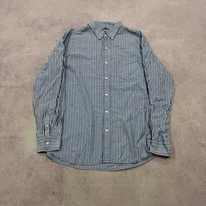 Chaps Shirt striped patterned long sleeve shirt with chest pocket Men's XL - Picture 1 of 5