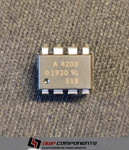 (2 Stk.) HCPL-4200-000E - IC Optokoppler 8-PDIP - Broadcom - Bild 1 von 2