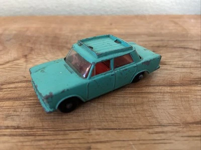 Lesney Matchbox Fiat 1500 No.56 1965 Turquesa Fabricado no Reino Unido - Imagem 1 de 4