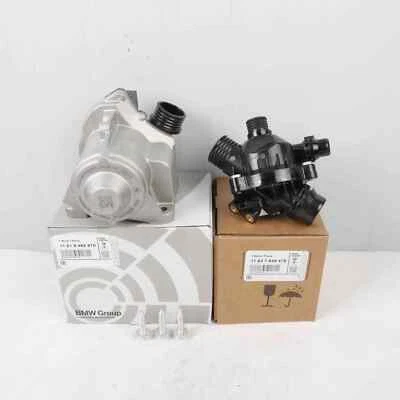 For BMW E60 E82 335i 535i X1 X3 X5 Electric Water Pump W/ Thermostat 11517632426 Foto 1 de 4
