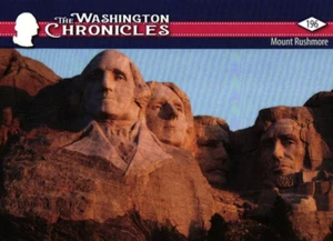Mount Rushmore The Washington Chronicles Trading Card - Picture 1 of 4
