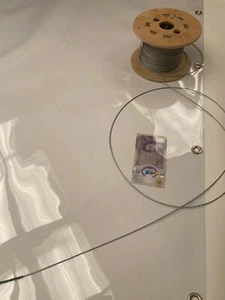 3M W x 1.37M H SHOP TILL COUNTER FLEXIBLE CLEAR SCREEN CURTAIN EYELETED TOP - Picture 1 of 5