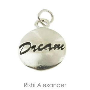 925 Sterling Silver Dream Charm American Made - Picture 1 of 2