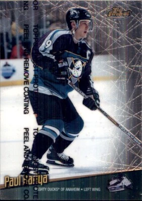1998-99 Topps Finest #100 Paul Kariya ANAHEIM MIGHTY DUCKS - Image 1 of 2