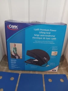 Carex Uplift Premium Power Electric Lifting Seat 300lb Capacity 20” Memory Foam - Picture 1 of 17