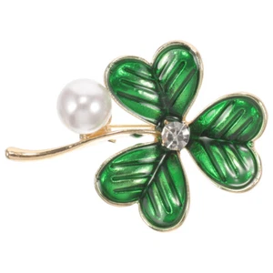 Broche Gota Aceite Perla Día de San Patricio Favores Fiesta Cristal Prendedor Decoración Personalidad - Imagen 1 de 12