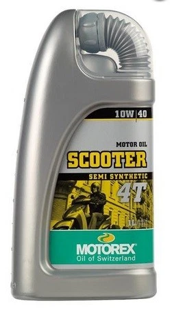 MOTOREX Huile moteur 4 Temps 10W40 SCOOTER 100% Synthèse - 1 Litre - Photo 1/1