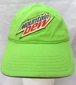 Mountain Dew baseball cap hat adjustable v pop soda - Imagen 1 de 4
