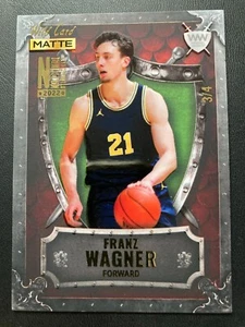 2022 Wild Card Matte SP Exclusive Weekend Warrior BluePurple Franz Wagner ed 1/5 - Bild 1 von 2