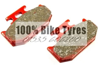 Pastillas de freno traseras Yamaha YZ125 YZ250 1990 - 1997 WR400 F 1998 EBC FA152TT Foto 1 de 2