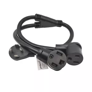 Parkworld 62152 Trockner Splitter Schweißgerät Adapter Kabel NEMA 14-30P auf 6-50R &14-30R - Bild 1 von 4