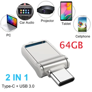 USB 3.0 Type C OTG 64GB Flash Drive USB Stick Waterproof Speicherstick Pen Drive - Bild 1 von 14
