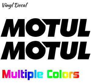 MOTUL Sticker Decal Lubricants Oil 2x Pair, many options Car Truck Vinyl Decal
