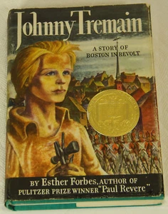 Johnny Tremain by Esther Forbes & Lynd Ward 1st Edition HC/DJ - Picture 1 of 5