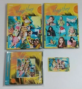 TWICE Happy Happy Type-A+B+Once Japan Set JAPAN CD+DVD - Imagen 1 de 9