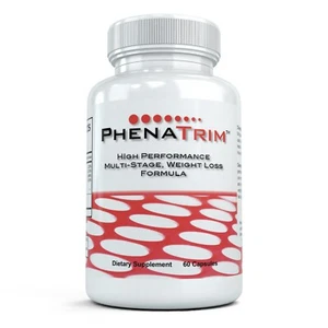 High Performance PhenaTrim Strongest Weight Loss Formula Around (60 Capsules) - Picture 1 of 3