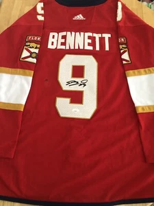 Sam Bennett Florida Panthers Autographed Jersey JSA Certified - Picture 1 of 7
