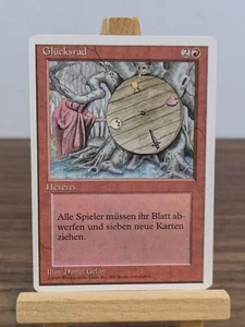 Glücksrad Deutsch FWB MTG Foreign White Border Magic TCG Karte Glucksrad - Bild 1 von 13