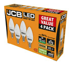 JCB Candle SES 3000k E14 Warm White 6w Pack 4