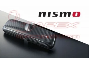 NISMO Carbon Room Mirror Cover for NISSAN SKYLINE R32 96325-RNR20 - Picture 1 of 2