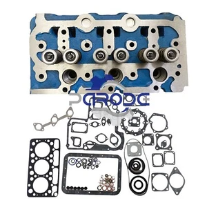 D750 Complete Cylinder Head + Full Gasket Kit for Kubota B1200 B5200 B7001 B7100 - Picture 1 of 5