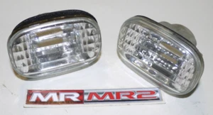Toyota MR2 MK2 Aftermarket klare Kotflügel Blinker Signalleuchten - Bild 1 von 2
