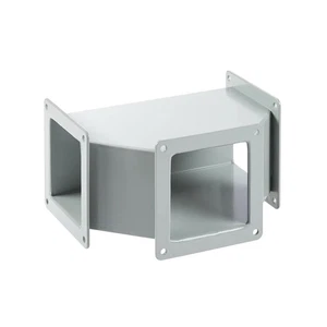 Camiseta F66WT nVent Hoffman Feed-Through, 6,00x6,00, Gris, Acero, NUEVA, ENVÍO GRATUITO - Imagen 1 de 2