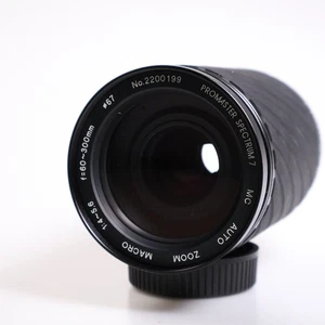 Promaster Spectrum 7 lens 60-300 mm F/4-5.6 for Nikon F mount TESTED!! - Picture 1 of 8