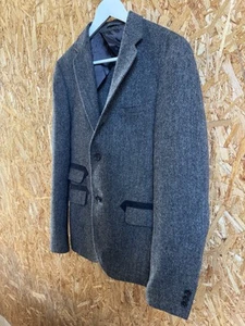 Chaqueta Blazer Hombre Gucci Gris 100% Lana IT 48 UK 38 Casi Nueva - Imagen 1 de 20