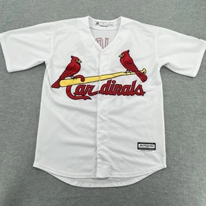 Camiseta de los Cardenales de San Luis Adulto Mediana Blanca #12 DeJong Majestic MLB Hombres - Imagen 1 de 7