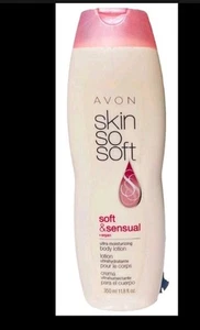AVON SKIN SO SOFT BODY LOTION - SOFT AND SENSUAL - 11.8 FL OZ - Picture 1 of 1